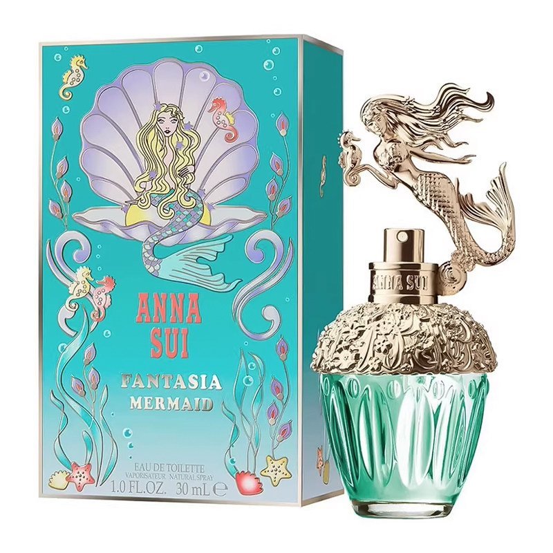 01_筑梦美人鱼香水_30ml-1.jpg 安娜蘇築夢美人魚女士淡香水獨角獸天馬Anna sui50/75ml:圖片 1