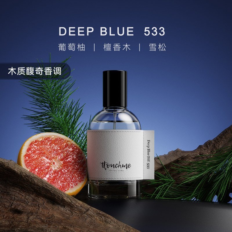 02_Sagacity_深蓝533_木质馥奇调-1.jpg TTOUCHME小眾香水男女士淡香禮盒木質TT正品:圖片 1